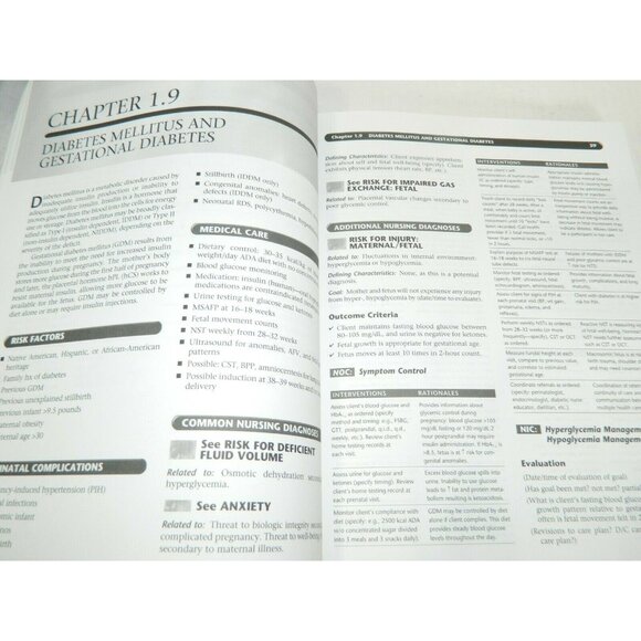 Delmar's Maternal-Infant Nursing Care Plans 2nd Edition Karla L. Luxner - Picture 7 of 8